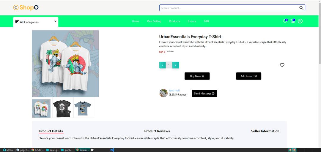 Multi-vendor E-commerce